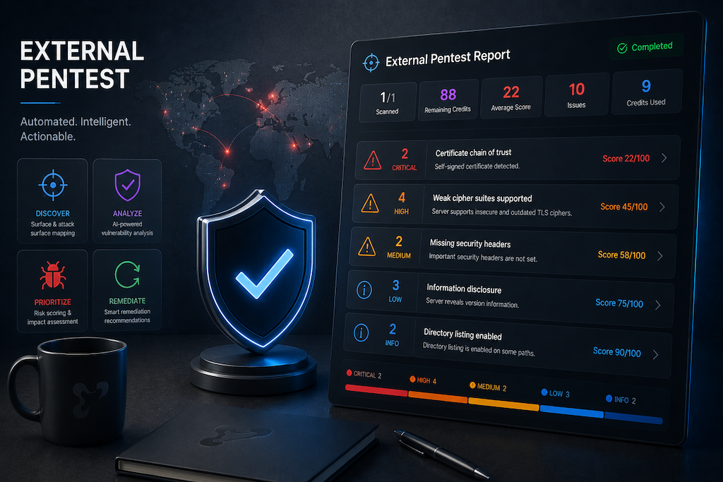 ManageLM pentest report viewer